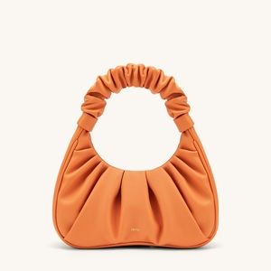 COPY - JW PEI orange rutched hobo bag